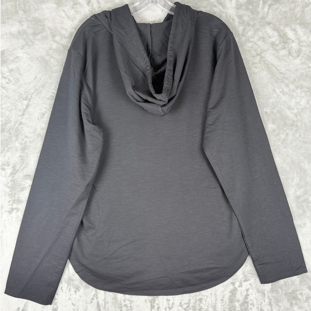 Harley Davidson Woman Hoodie Black Long Sleeve Logo Graphic Size 2XL Lifestyle - Picture 2 of 7